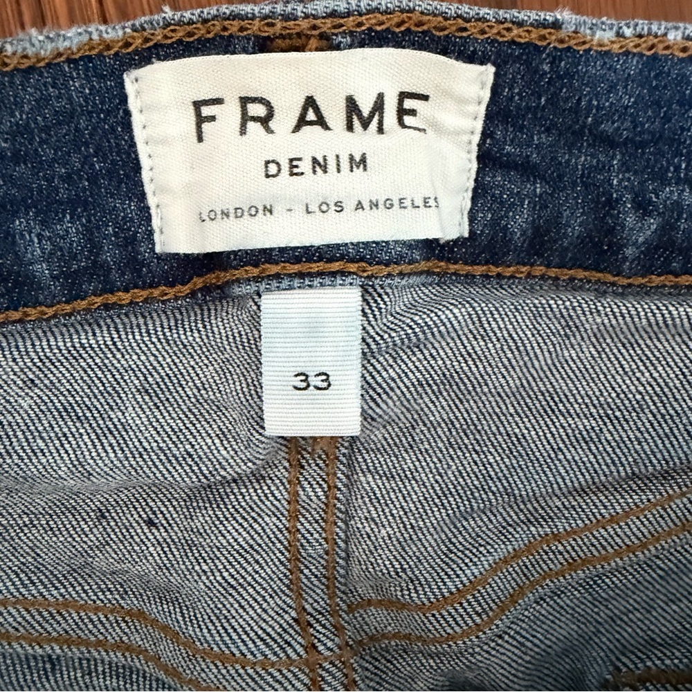 FRAME Le Brigette Short in Kinmount Grind size 33 - Picture 8 of 9